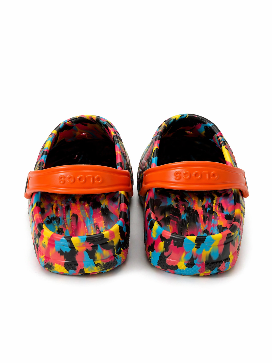 Кроксы — вид сзади