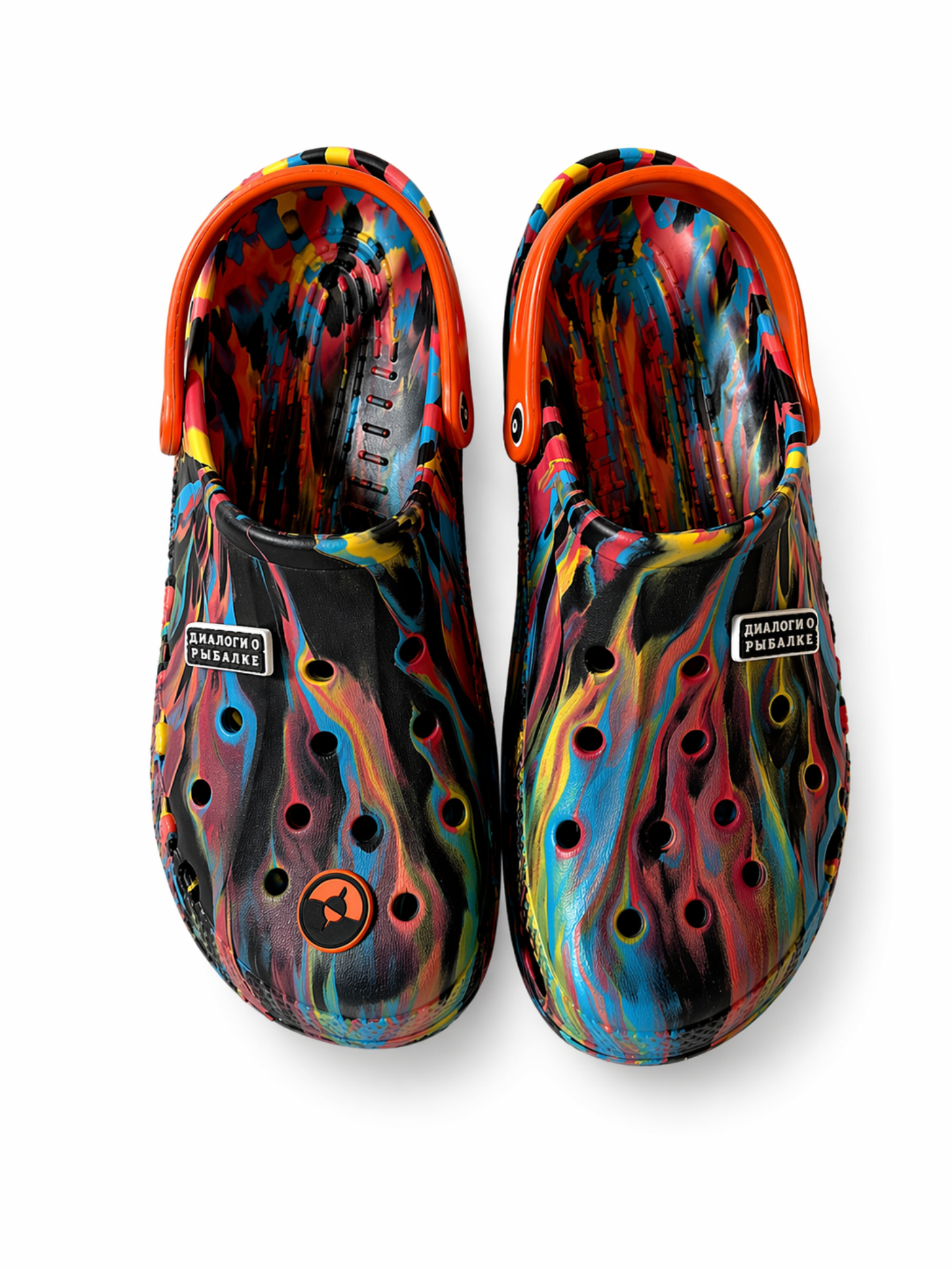 Кроксы — вид сверху